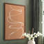 «Terracotta Drift I», reproduction encadrée - bois massif-305983785-305983794