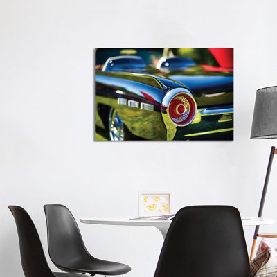 " Tail Light Detail Of A 1962 Ford Thunderbird " by George Oze