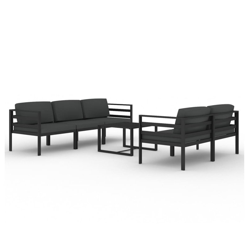 Ensemble de conversation modulaire 5 pièces Cyane
