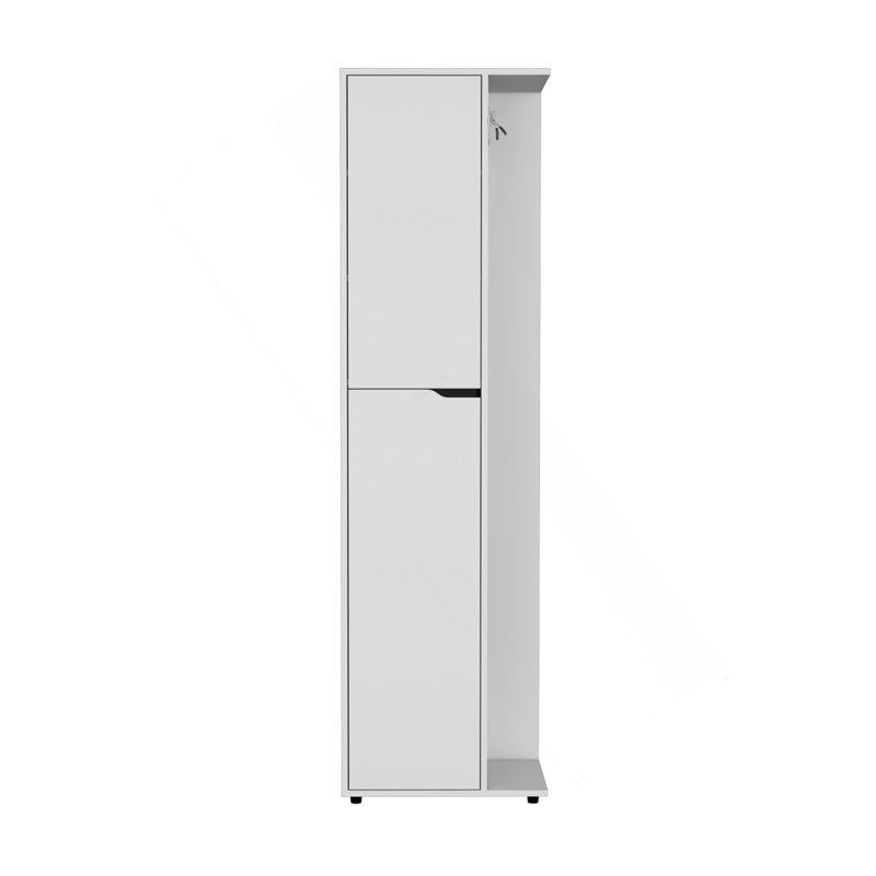 Austin Storage Broom Closet White