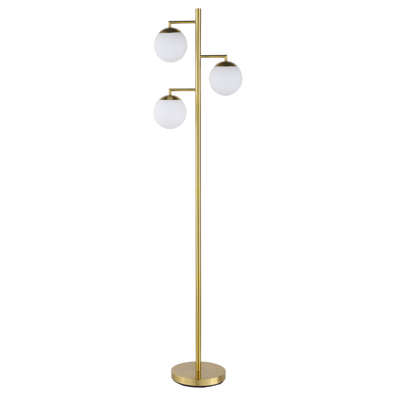 Kasdan Trio Tree Floor Lamp Gold