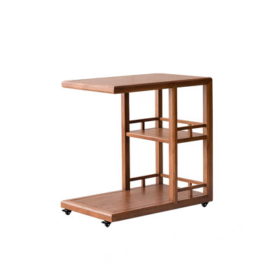 Mobile sideboard storage rack