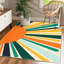 Mignon tapis lavable à la machine Sunburst-2073207435