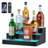 LED Lighted Liquor Bottle Display Bar Shelf RF & App Control 16" 3-Step
