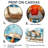 Canaries On The Beach Lounging Chair - Coastal Animal Wall Art Print-1772830491-1772830489