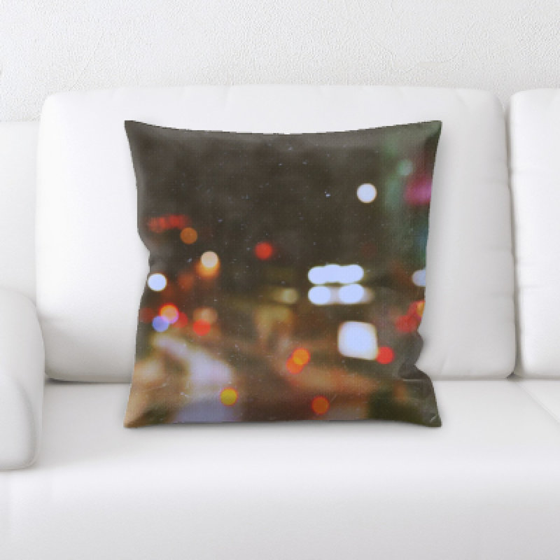 Microsuede Throw Pillow