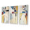 Reappearance Of Memories Retro Collage - Abstract Art Set Of 3 Pieces