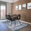 Tapis gris / turquoise Elkmont-1007180117