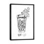 Black Floated Frame