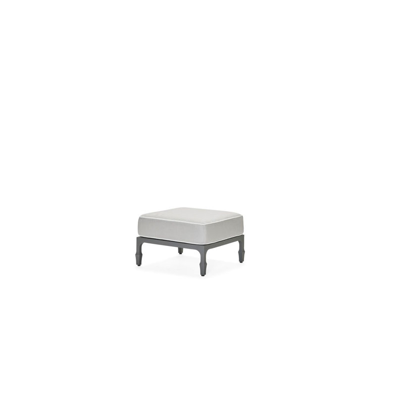 Repose-pieds Alberti, Canvas Spa, Pewter