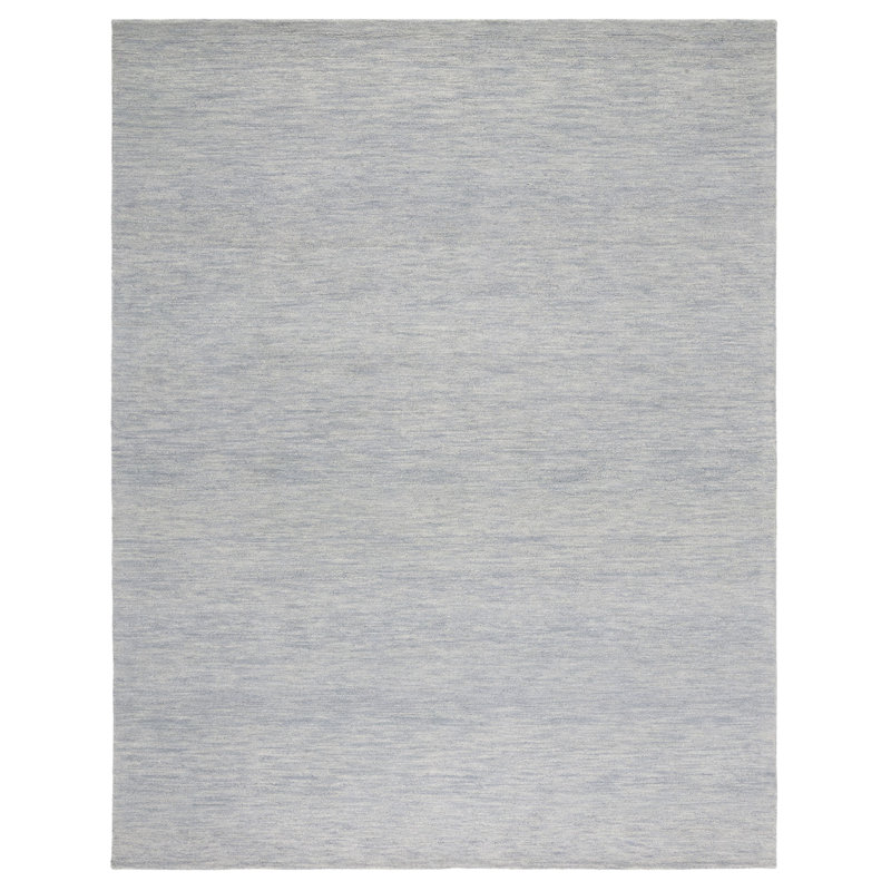 Estime Metro Hand Tufted Wool/Cotton Rug in Gray, Rectangle 8' x 10'