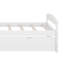 Lit plateforme simple avec lit gigogne-451656801