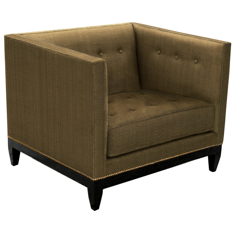 Armchair, Martin Teal, Pewter