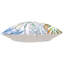 icon Indoor and Outdoor Palm Leaf Print Waterproof Filled Cushion