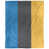 Bleu royal / ardoise / jaune