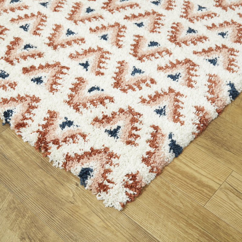 Tapis à poils longs Setrag, Rectangle 5 pi 3 po x 7 pi