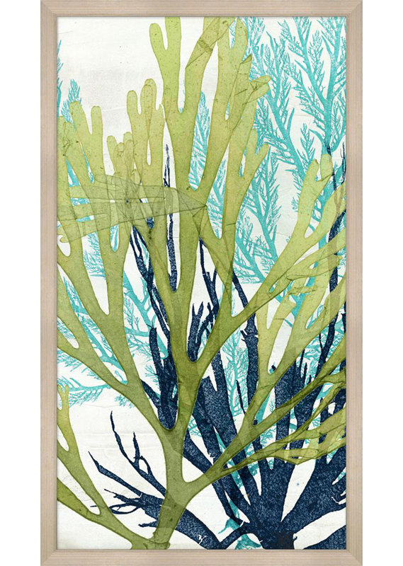 Layered Sea Grass Panel 2 Print