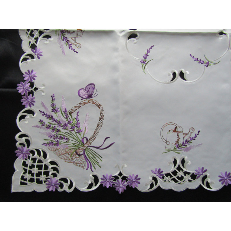 Plateau de table floral floral