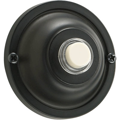 Bouton poussoir rond basic