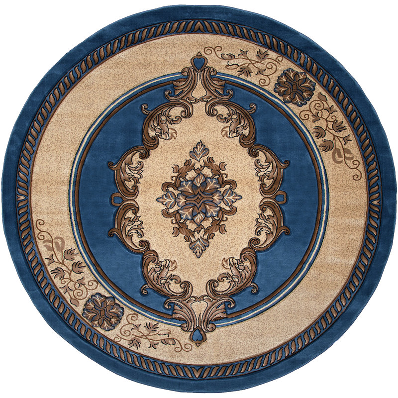 Tapis bleu Josephus, Rond 7 pi 10 po