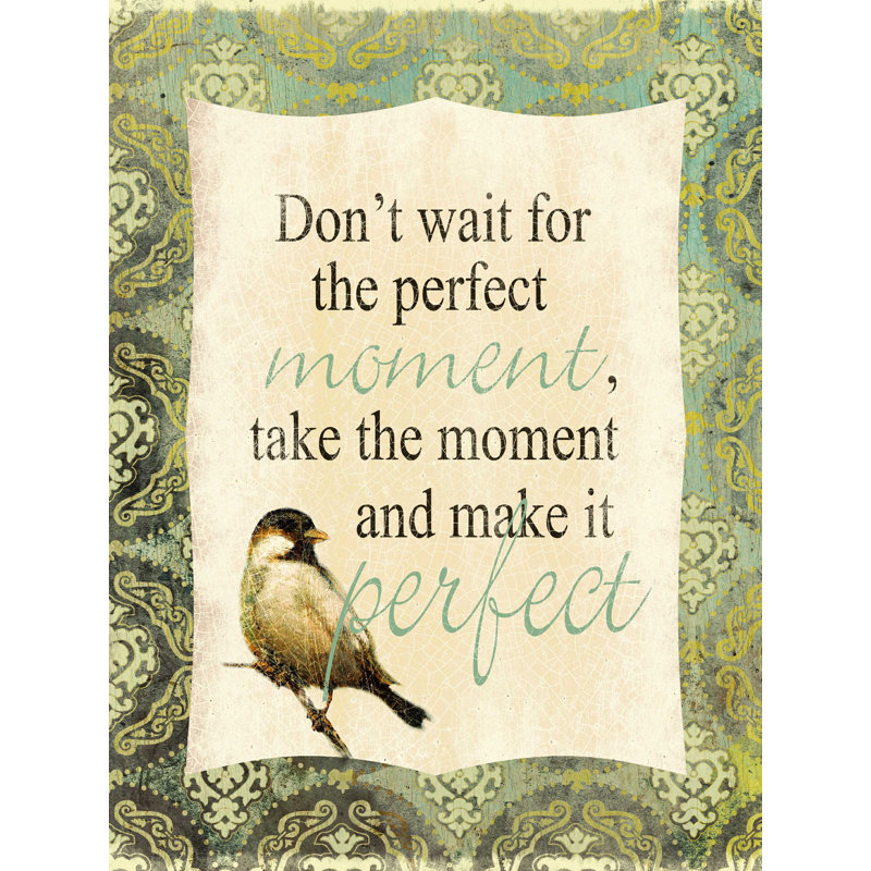 Perfect Moment - Impression sur toile tendue, H 16 po x l 12 po