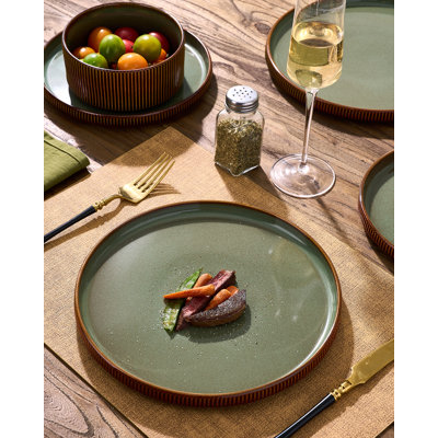 Stoneware Dinnerware Set 12 Piece - Service for 4