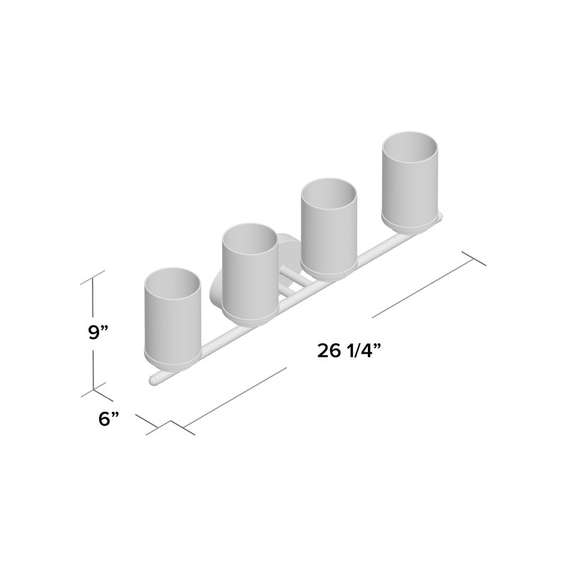 Kaiyanna 4 - Light Dimmable Vanity Light