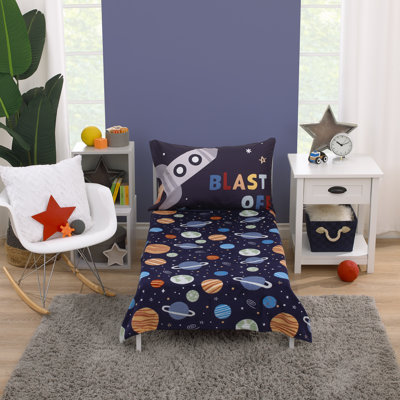 Artemus Space & Stars Toddler Blanket