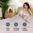 Soft Flat Sheet – Cooling, Breathable & Wrinkle Free Top Sheet-106537310-106537322