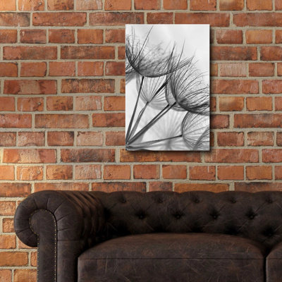 «Goatsbeard II» par Lori Deiter, art mural en verre acrylique