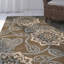 Tapis brun/brun clair Jayme-21991533