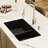 Karran Quartz 32'' X 19-1/2'' Double Bowl 50/50 Undermount Kitchen Sink Kit-54821676
