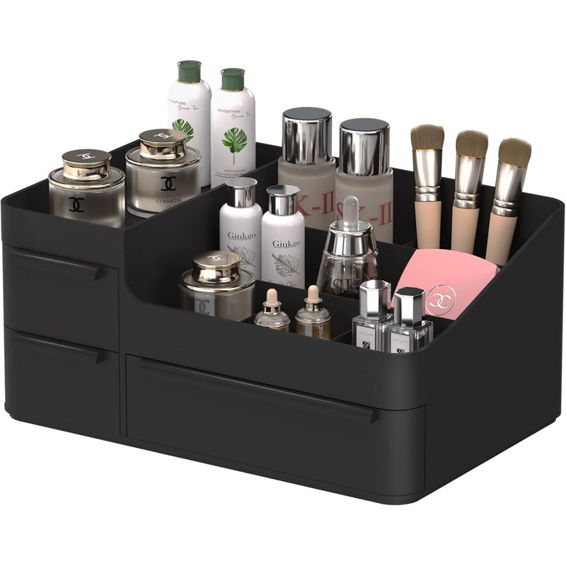Organisateur de maquillage, Noir