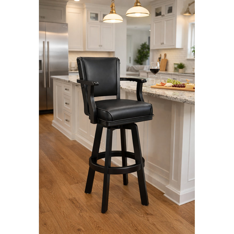 Tabouret de bar Millender, Noir