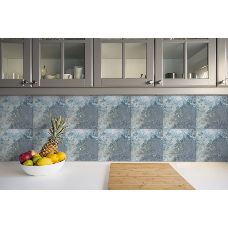 Hoggatt 30cm W x 30cm L Vinyl Peel and Stick Field Tile