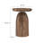 Holloway Round Wood Side Table-108891654