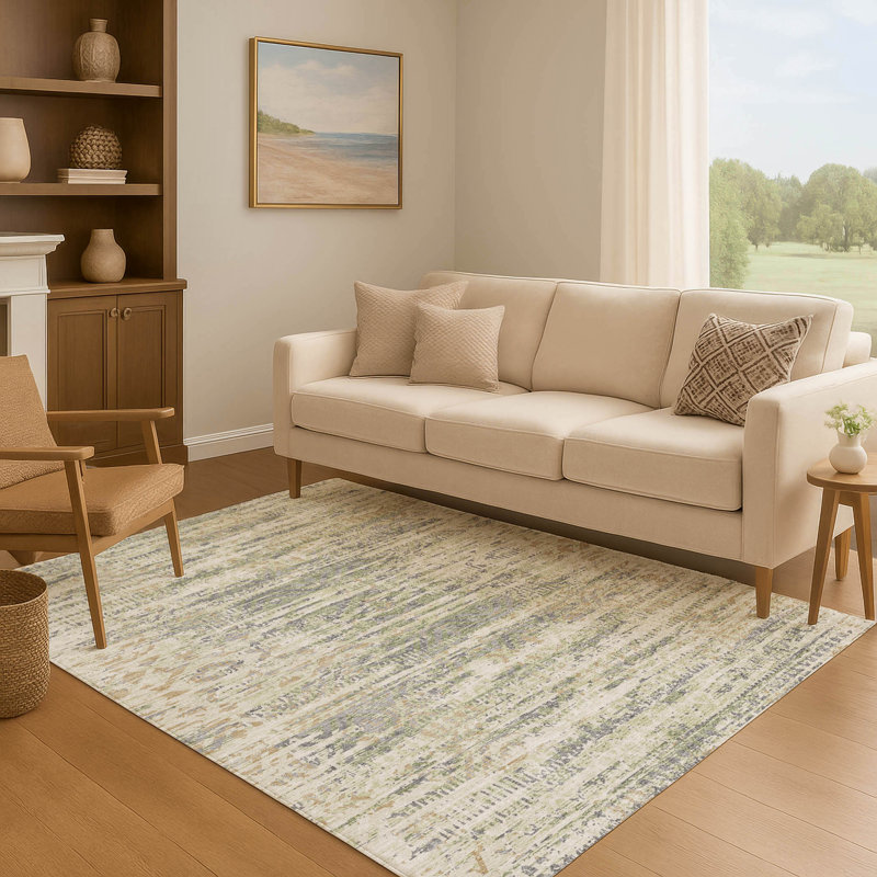 Premium Machine Washable Ansley Moroccan Rug, Rectangle 3' x 5'