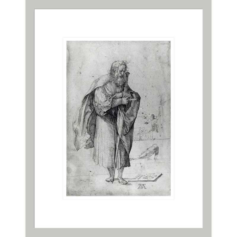 «St. Paul» par Albrecht Dürer, impression giclée sur cadre, H 16,75 po x l 13,13 po