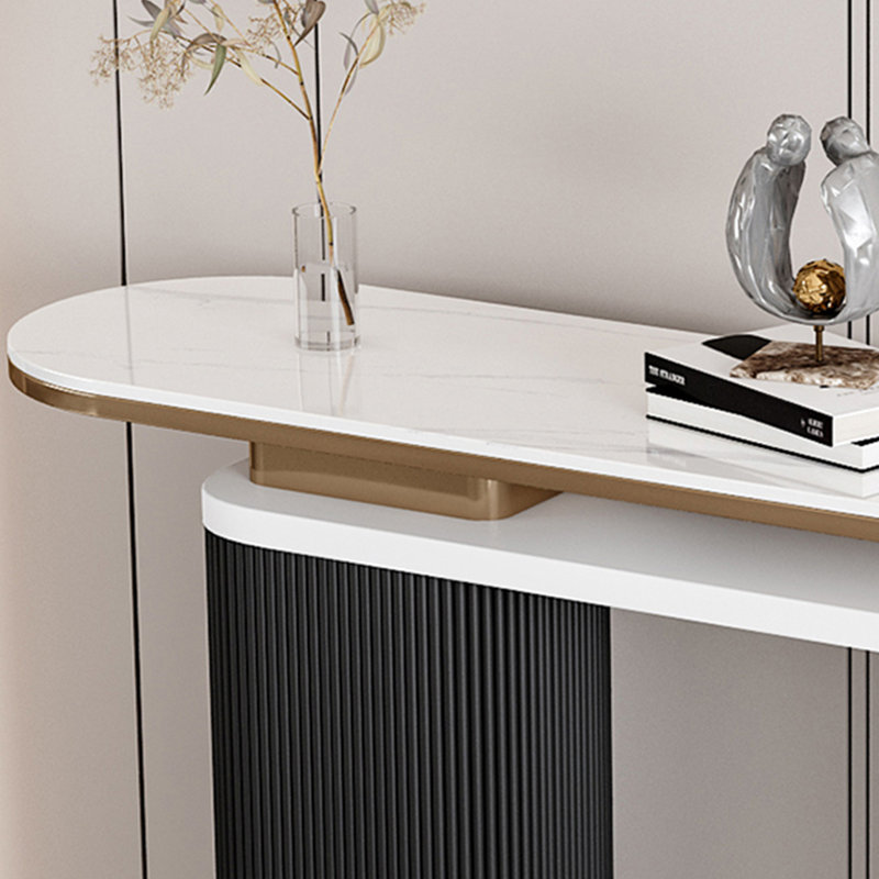 Console Modern Minimalist Luxury, Noir, H 33,46 po x l 47,24 po x P 13,78 po