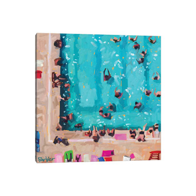 Room In The Pool by Teddi Parker - Wrapped Canvas Graphic Art