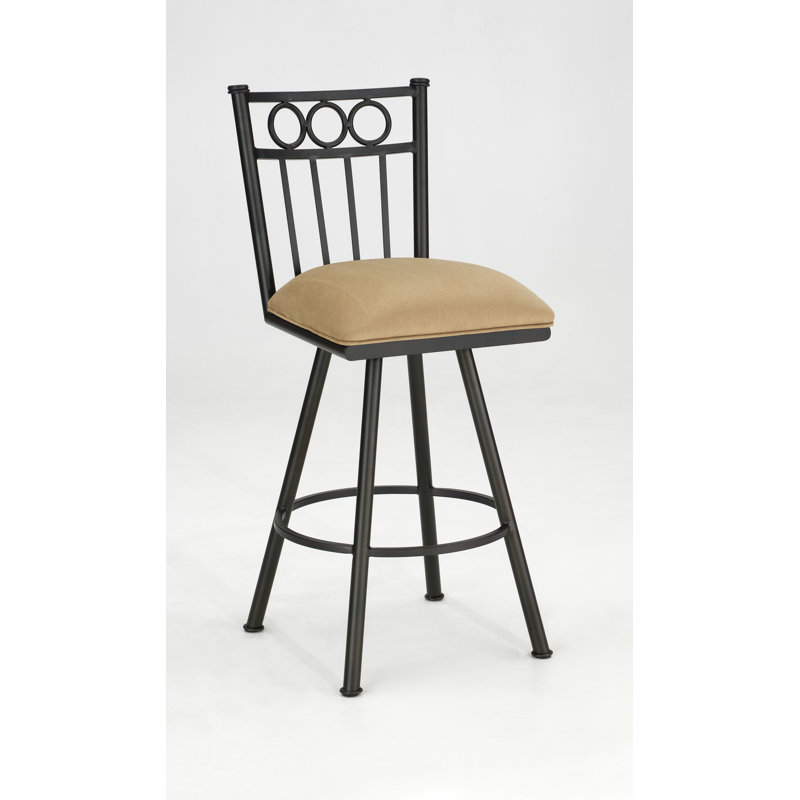 Tabouret Quinn, Élément - Macchiato, Ébène texturé, Tabouret de bar (siège d'une hauteur de 30 po)