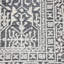 Tapis oriental gris noué à la main Karm-1407913013