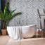 Santorini 2" x 3" Rope Marble Mosaic Wall Tile-52368361