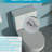 One Piece Ceramic Toilet With Build - Powerful Flushing, White Ceramic, 29.88 In. Depth, 16.56 Width, 29.48 Height Construction, Silent White, Deep X Wide Tall-127800309