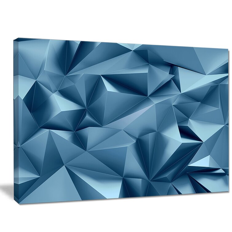 Geometric wall art, abstract print, geometric poster, 3D shapes, print –  Prints Actually