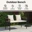 Poly Rattan Outdoor Bench-1324912481-1324912486