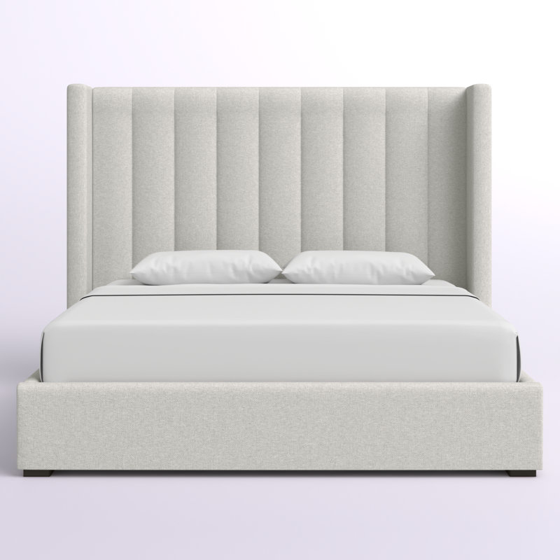 Esparto Upholstered Wingback Bed