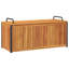 Boîte de rangement en bois d'acacia massif / métal-104330452