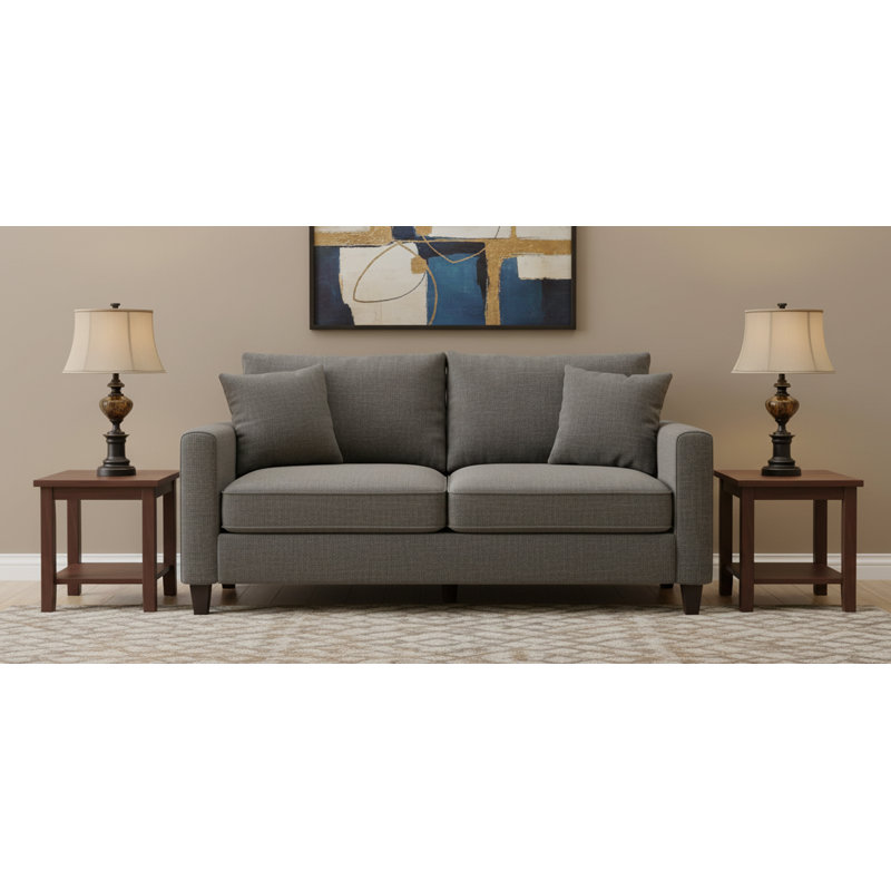 Ensemble de lampe de table en bronze Madison 28 po Argos, Crème