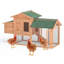 Poulailler avec basse-cour Ravenwood pour 2 poulets